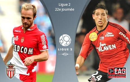 Ligue 2 : Monaco - Guingamp