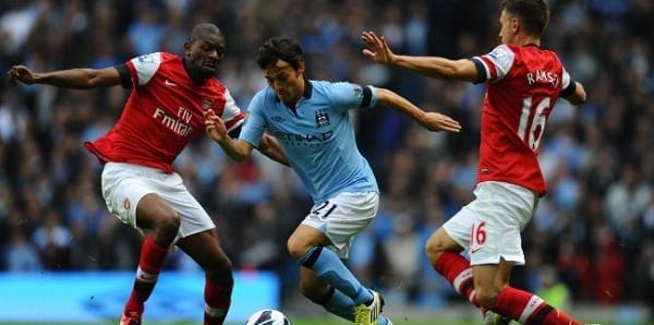 Arsenal 2 -0 Manchester City