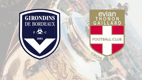 Finale coupe de France Bordeaux Evian