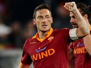 Francesco Totti capitaine