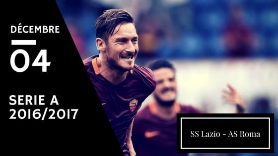 Pronostic Serie A : Lazio Rome - AS Roma