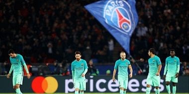 Détresse Barca vs psg