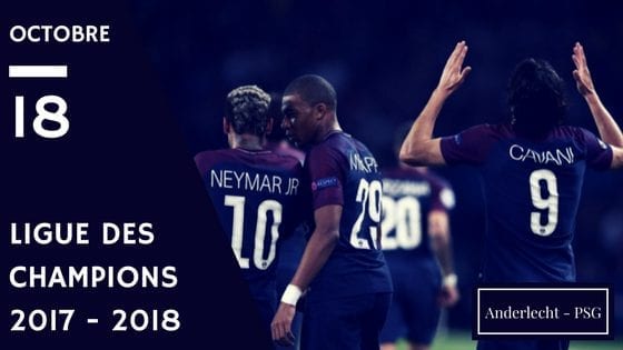 prono anderlecht - psg 2017 2018