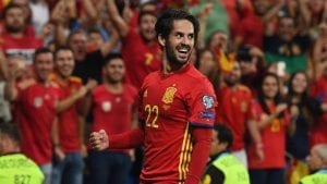 Isco en sélection espagnole 2018