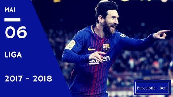 Pronostic Barcelone Real Madrid Liga 2017 - 2018