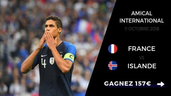 pronostic france islande